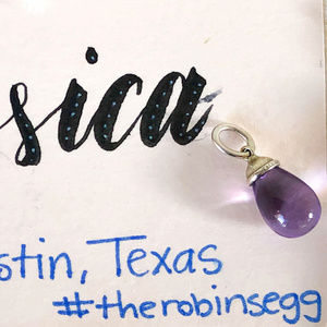 Tiffany Amethyst Pendant